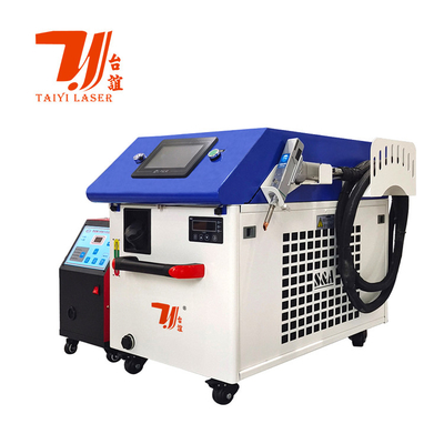 Kanton Fuarı Tanıtımı Alüminyum Demir Paslanmaz Çelik için 1000w 1500w 2kw 3kw El Laser Kaynak Makinesi