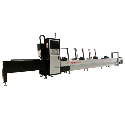CNC Otomatik Fiber Lazer Kesme Makinesi Metal Küçük Boyutlu Yuvarlak Kare Boru Tüpleri için 1500W