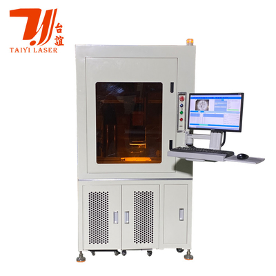 Özel Kapalı Lazer İşaretleyici FPC PCB Devre Kartı QR kodu Lazer İşaretleme Makinesi