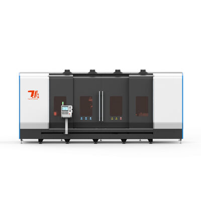 Sürekli kalite için erime havuzu izleme ile tam kapaklı yüksek hızlı lazer kaplama makinesi