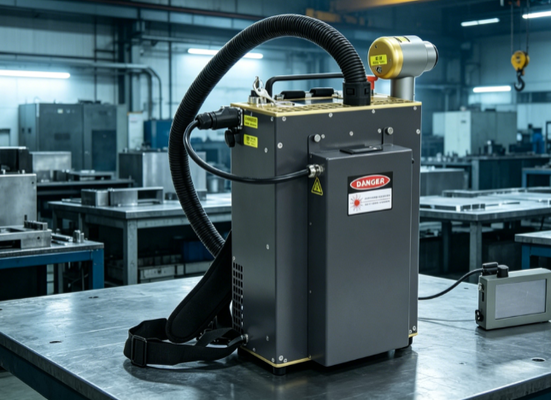 Yüzey Hazırlığı için Tasarlanmış, Lazer Şekil Çizgisi ve 0-60000mmmin Gravür Hızını Birleştiren Özelleştirilmiş Lazer Temizleme Makinesi