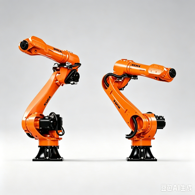 KUKA Markası Altı Eksenli CNC Robot Kolları Endüstriyel Metal İşleme Ekipmanı Eklemli Robotlar Basınçlı Kap Çekirdek Bileşenleri