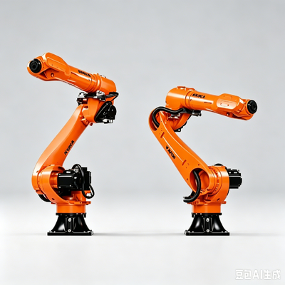 KUKA KR 25 R1840-3 KUKA FSWeld Kaynak Kontrol Sistemli Doğrusal Yol Üzerinde HW Ark Kaynağı Robotu