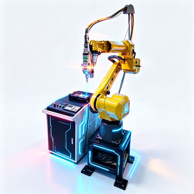 Endüstriyel FANUC Robot Lazer Kesme Makinesi ±0.01mm Yüksek Hassasiyetle Metal Levha ve Tüp için 6 Eksenli Fiber Lazer Kesicisi