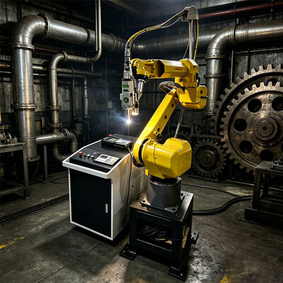 FANUC Robot M-20 6 Eksenli Robot Otomatik 3D Fiber Lazer Kesme Makinesi Fitness Ekipmanı Mobilya Destekleri Kesme