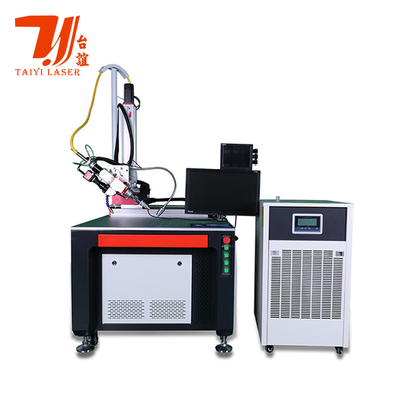 1000W - 6000W 4 Eksenli Çok Fonksiyonlu Sürekli Optik Fiber Lazer Kaynak Makinesi