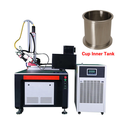 Canton Fuarı Tanıtım Özel 3000W Otomatik Fiber Lazer Kaynak Makinesi Paslanmaz Çelik Su Kupası Lavabo Kaynak