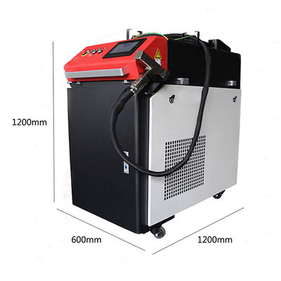 Tanıtım Metal pas oksitleri için 1500W 2000W 3000W sürekli lazer temizleme makinesi