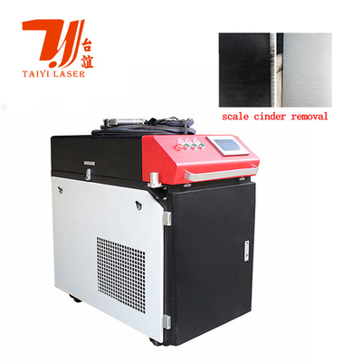 Canton Fuarı Tanıtım Elde 1000W 2000W 3000W Metal Pas Oksitleri için Sürekli Lazer Temizleme Makinesi