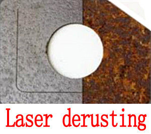 1500W 2000W 3000W 6000W Su Soğutma Lazer Pas Çıkarma Makinesi Lazer Temizlik Makinesi