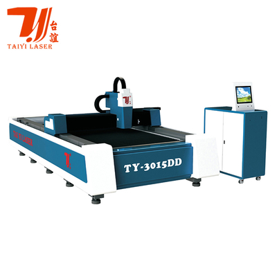 Tek Yataklı CNC Metal Plaka Fiber Lazer Kesim Ekipmanları 1000W-20000W