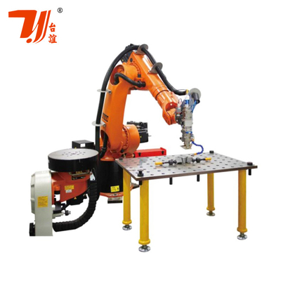 Paslanmaz çelik levha tüpü için otomatik robot kaynak ekipmanları