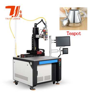 Kanton Fuarı Tanıtımı Taiyi 1070nm Raycus Otomatik Elyaf Lazer kaynak makinesi Yüksek hassasiyet