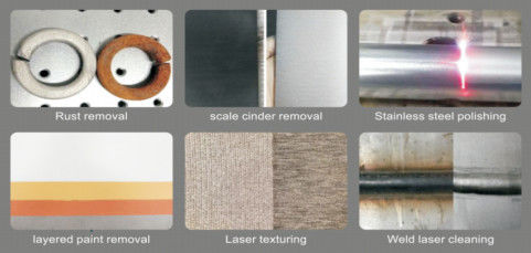 Hava Soğutma Darbe Lazer Temizleme Makinesi