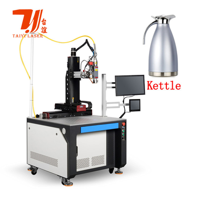 Canton Fuarı Tanıtımı 2000W 3000W Çelik kazan kaynak için Otomatik Fiber Lazer kaynak makinesi