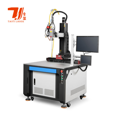 Su Soğutma Endoskopik Kateter Precision Fittings Platform Metal kaynak için Otomatik Lazer kaynak makinesi