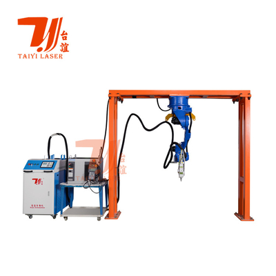 Otomatik Metal Fiber Lazer Kesim Makinesi 6 Eksen Robot Kol Sistemi