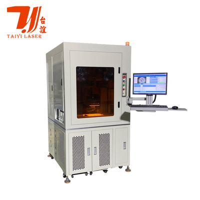 Özel Kapalı Lazer İşaretleyici FPC PCB Devre Kartı QR kodu Lazer İşaretleme Makinesi