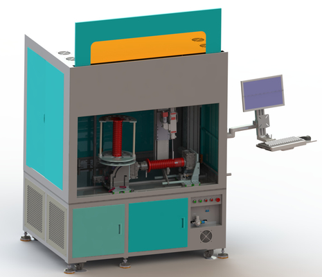 Özel SS Matel Bellows Kapalı Otomatik Fiber Lazer kaynak makinesi