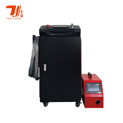 1500W 2000W 3000W Alüminyum Levha Karbon Çelik İçin Elde Taşınır Lazer Kaynak Makinesi
