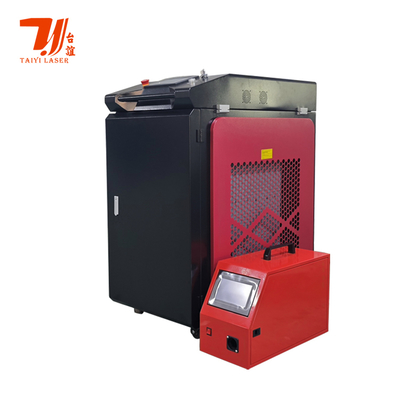 1500W 2000W 3000W Alüminyum Levha Karbon Çelik İçin Elde Taşınır Lazer Kaynak Makinesi