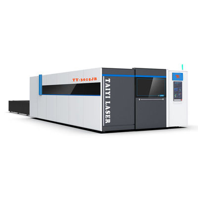 Değişim Tablalı ve Kapalı Yüksek Hızlı Fiber Lazer Kesim Makinesi
