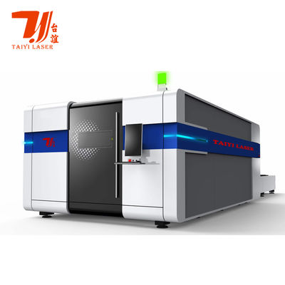 Değişim Tablalı ve Kapalı Yüksek Hızlı Fiber Lazer Kesim Makinesi