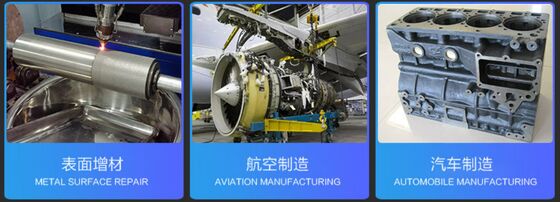 6000W Açık Tarzı Yüksek Hızlı Lazer Kaplama Makinesi Otomotiv Kalıpları ve Araçlarının 3B Yüzey Tamiri