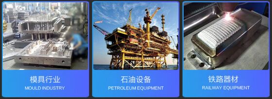 6000W Açık Tarzı Yüksek Hızlı Lazer Kaplama Makinesi Otomotiv Kalıpları ve Araçlarının 3B Yüzey Tamiri