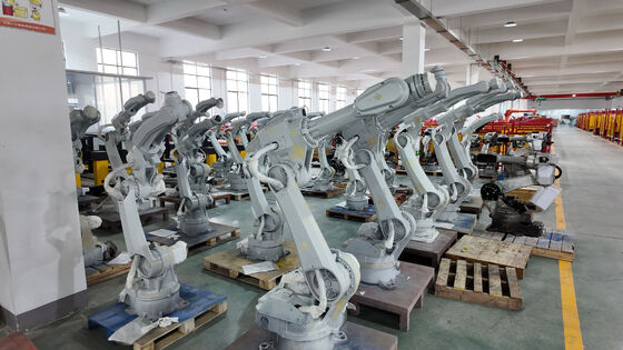 FANUC Robot M-20 6 Eksenli Robot Otomatik 3D Fiber Lazer Kesme Makinesi Fitness Ekipmanı Mobilya Destekleri Kesme