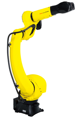 Kalın Levha Çelik Kesimi ve Endüstriyel Metal İmalatı için 6kW Fiber Lazer Kaynağına Sahip Ağır Hizmet FANUC Lazer Kesim Robotu