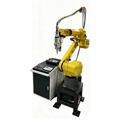 Karmaşık Metal Parça İmalatı için 1500W-6000W Ayarlanabilir Güç ve Otomatik Takım Değiştiriciye sahip FANUC Robotik 3D Fiber Lazer Kesici