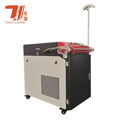 Kanton Fuarı Tanıtım 1000W 1500W 2000W 3000W Metal Pas Çıkarma Boya Kaplama Yağı Elde Tutulan Lazer Temizleme Makinesi