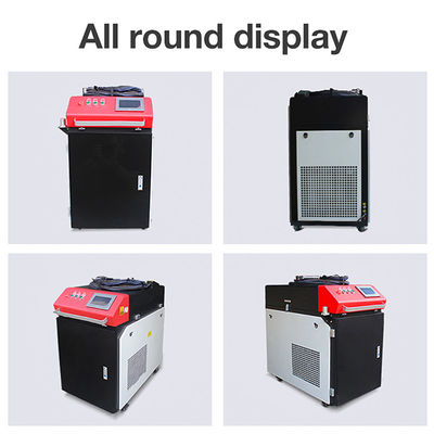 Kanton Fuarı Tanıtım 1000W 1500W 2000W 3000W Metal Pas Çıkarma Boya Kaplama Yağı Elde Tutulan Lazer Temizleme Makinesi