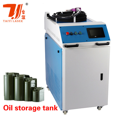 Canton Fuarı Tanıtım Taşınabilir El Elli Fiber Lazer kaynak makinesi 1000W 1500W 2000W 3000W