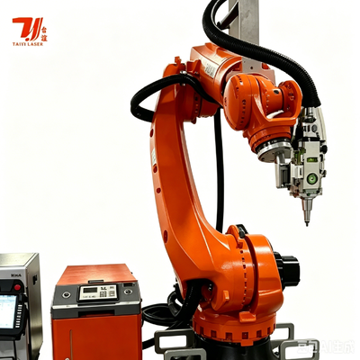 KUKA 6 Eksenli Robot 4000W IPG Lazer Kaynak Ekipmanı