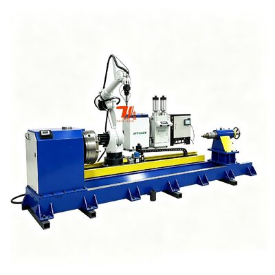 Krank mili silindir yüzey restorasyonu için döner kollu çevrimdışı robotik lazer kaplama makinesi