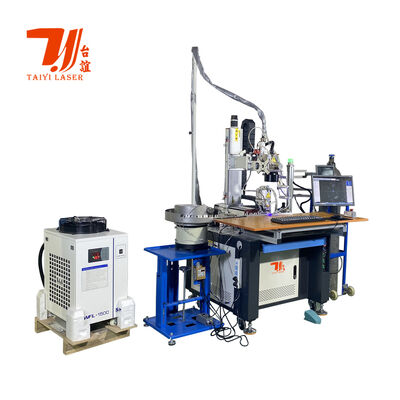 2kw Lavabo Kelepçeli Fiber Otomatik Lazer Kaynak Makinesi 2000W