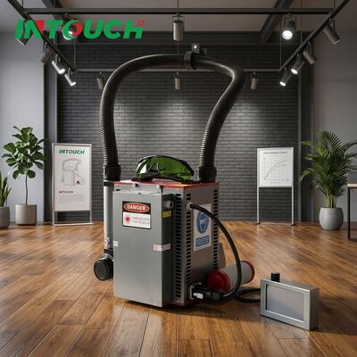 200W 300W Sırt Çantası Lazer Temizleme Makinesi Hava Soğutmalı Taşınabilir Fiber Lazer Pas Sökücü Saha Çalışması İçin