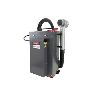 Pas, Boya ve Yağ Giderme için 50W Sırt Çantası Darbeli Fiber Lazer Temizleme Makinesi