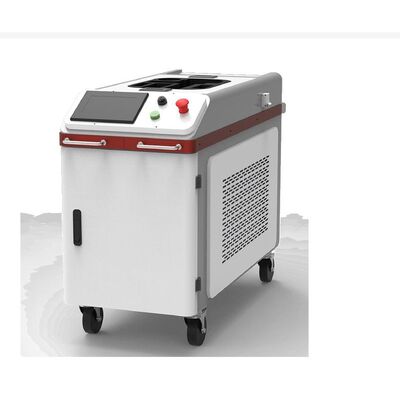 Endüstriyel pas temizleme için 1000W su soğutmalı el el lif lazer temizleme makinesi