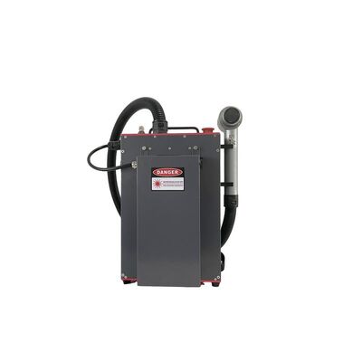 Pas giderme için pil ile 300W sırt çantası taşınabilir puls lif lazer temizleme makinesi