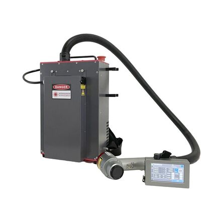 Yeni Tasarım 200W Sırt Çantası Lazer Temizleme Makinesi Hafif Taşınabilir Lazer Pas Sökücü Makine