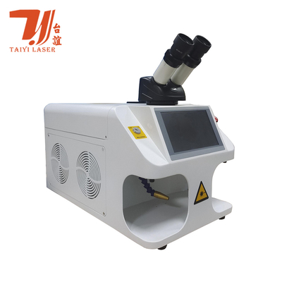 Takı için Taşınabilir Masaüstü 60W YAG Lazer Kaynak Makinesi