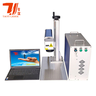 Taşınabilir Küçük Fiber Lazer Baskı Makinesi Lazer Oyma Makinesi
