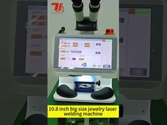 Masaüstü 10 inç büyük ekran lazer mücevher kaynak makinesi