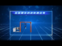 Otomatik Metal Fiber Lazer Kesim Makinesi 6 Eksen Robot Kol Sistemi