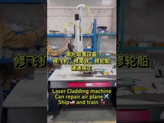 Hızlı Onarım Uçak Kanat Panelleri Metal Lazer Kaplama Makinesi 2000W 3000W