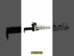 CNC Otomatik Metal yuvarlak kare fiber lazer boru kesme makinesi