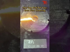 CW Fiber Lazer Pas Temizleme Makinesi 1000w 1500w 2000w Temizleme Makinesi